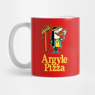 Argyle Pizza - Red Shirt Mug